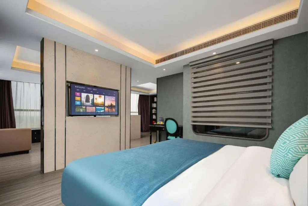 Bed in Xana Deluxe Shangqiu Ancient Town