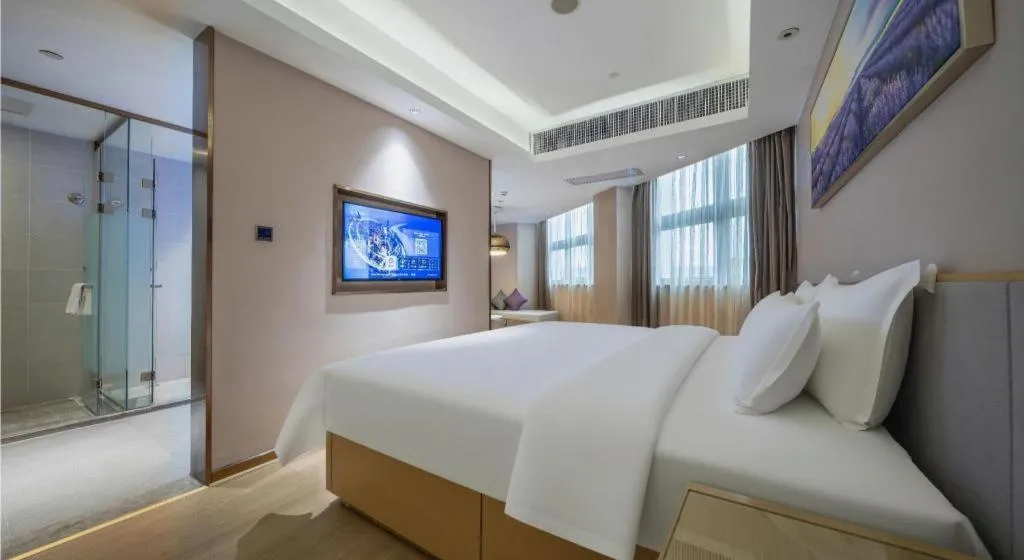 Bed in Lavande Hotel·Huizhou Zhongkai
