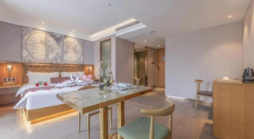 Bed in James Joyce Coffetel Hefei University of Technology