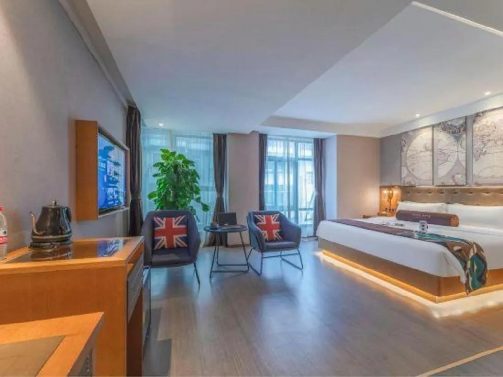 Bed in James Joyce Coffetel Hefei University of Technology