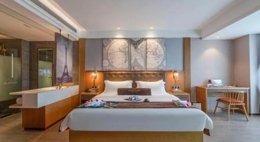 Bed in James Joyce Coffetel Hefei University of Technology