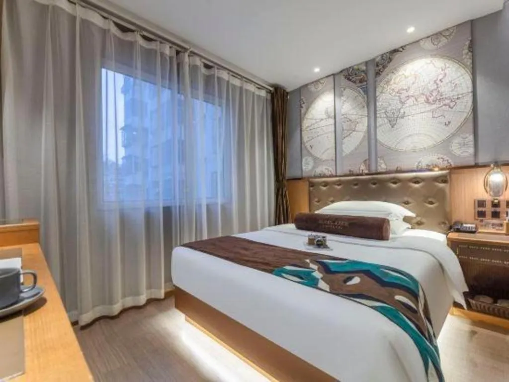 Bed in James Joyce Coffetel Hefei University of Technology