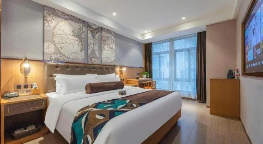 Bed in James Joyce Coffetel Hefei University of Technology