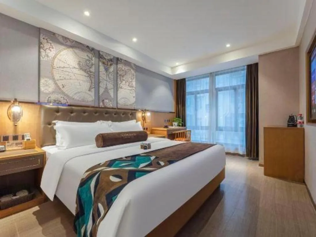 Bed in James Joyce Coffetel Hefei University of Technology