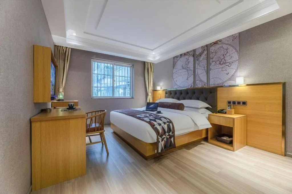 Bed in James Joyce Coffetel Hefei University of Technology