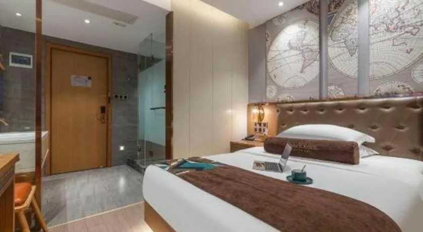 Bed in James Joyce Coffetel Hefei University of Technology