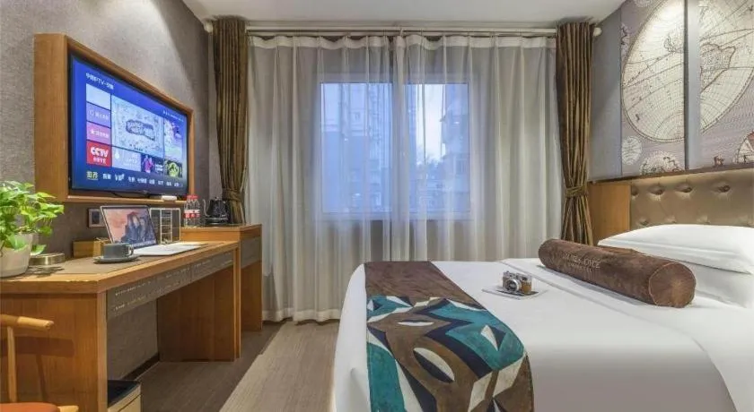 Bed in James Joyce Coffetel Hefei University of Technology