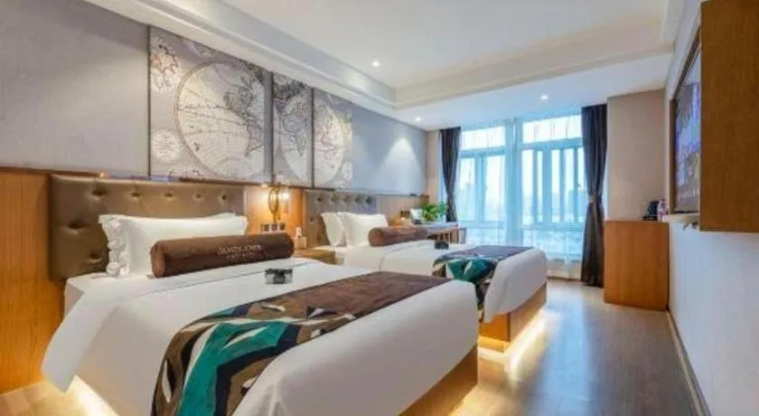 Bed in James Joyce Coffetel Hefei University of Technology