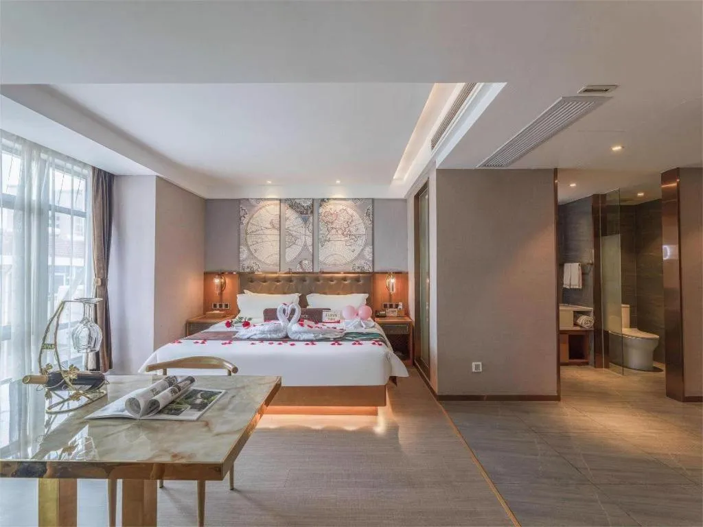 Bed in James Joyce Coffetel Hefei University of Technology