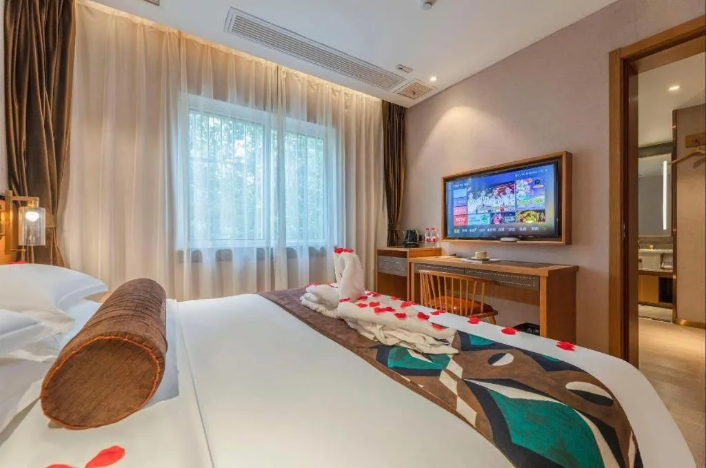 Bed in James Joyce Coffetel Hefei University of Technology