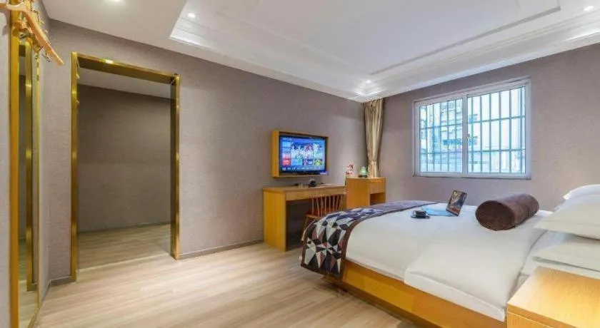 Bed in James Joyce Coffetel Hefei University of Technology