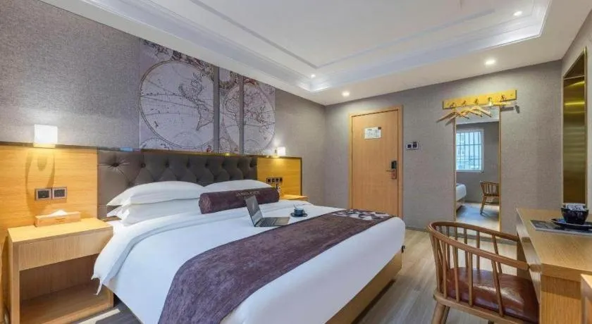 Bed in James Joyce Coffetel Hefei University of Technology