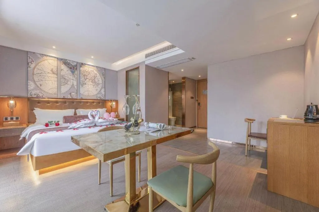 Bed in James Joyce Coffetel Hefei University of Technology