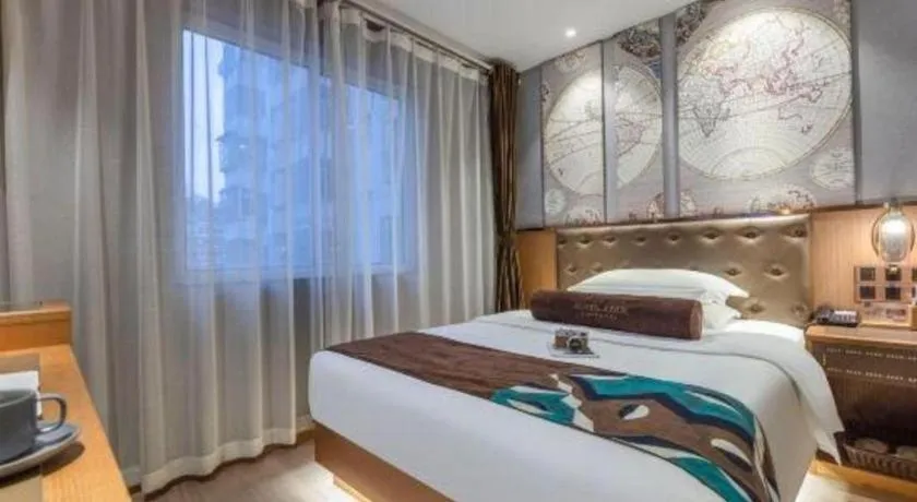 Bed in James Joyce Coffetel Hefei University of Technology