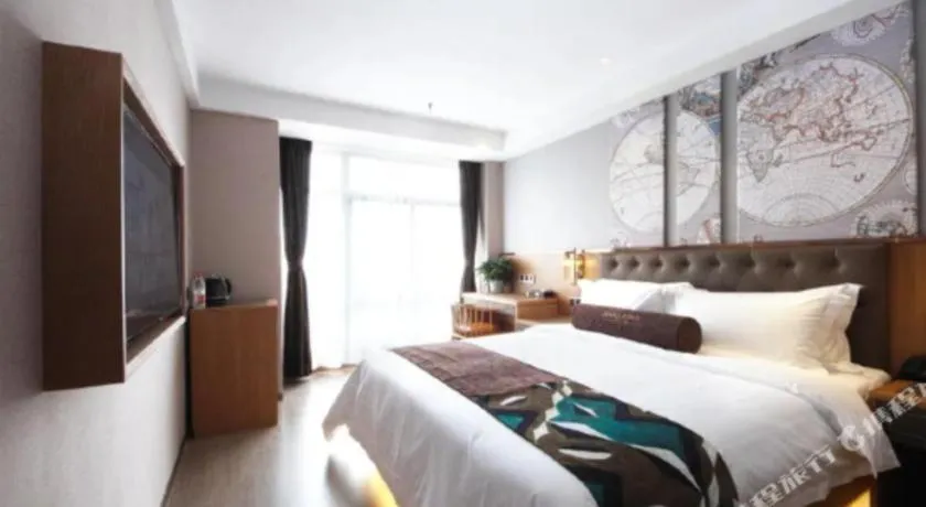 Bed in James Joyce Coffetel Hefei University of Technology