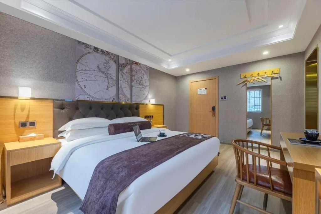 Bed in James Joyce Coffetel Hefei University of Technology