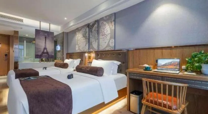 Bed in James Joyce Coffetel Hefei University of Technology