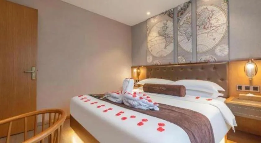 Bed in James Joyce Coffetel Hefei University of Technology