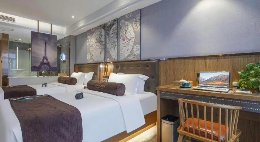 Bed in James Joyce Coffetel Hefei University of Technology