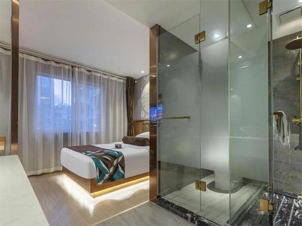 Bed in James Joyce Coffetel Hefei University of Technology