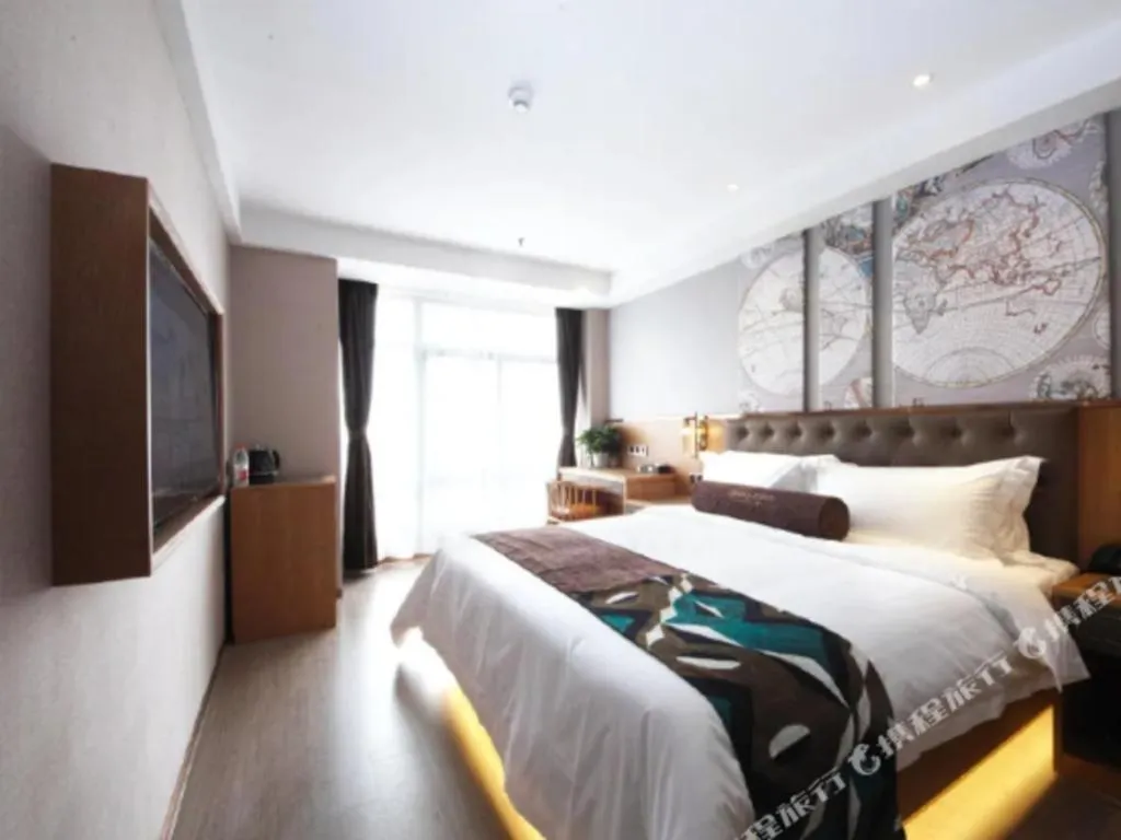 Bed in James Joyce Coffetel Hefei University of Technology