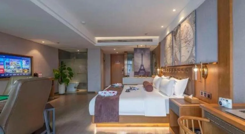 Bed in James Joyce Coffetel Hefei University of Technology