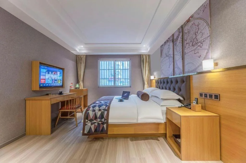 Bed in James Joyce Coffetel Hefei University of Technology