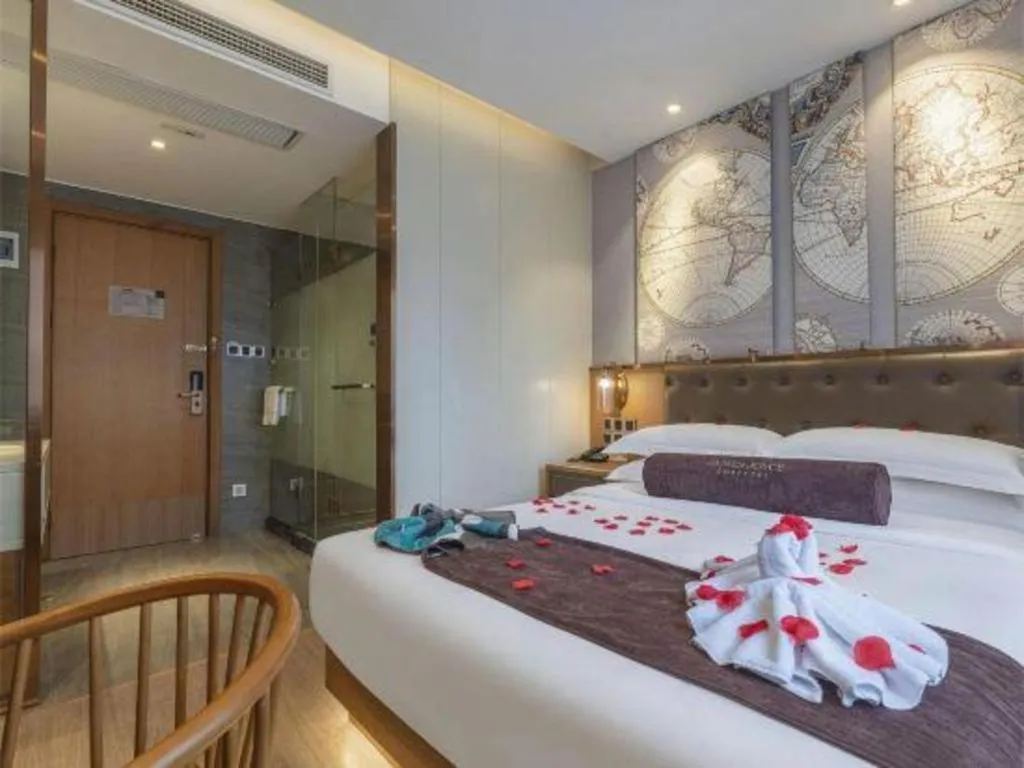 Bed in James Joyce Coffetel Hefei University of Technology