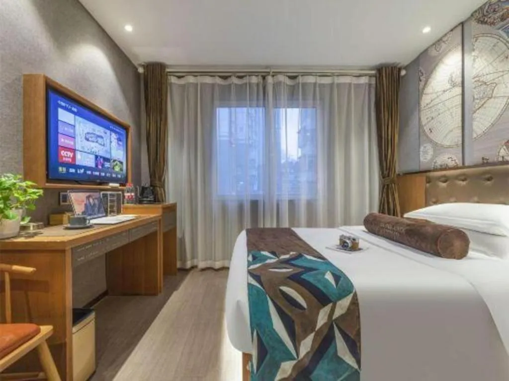 Bed in James Joyce Coffetel Hefei University of Technology