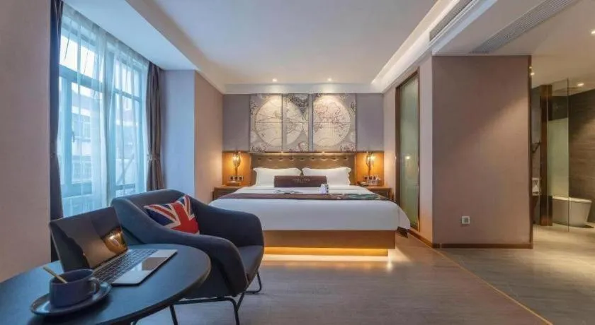 Bed in James Joyce Coffetel Hefei University of Technology