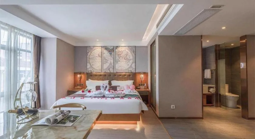 Bed in James Joyce Coffetel Hefei University of Technology