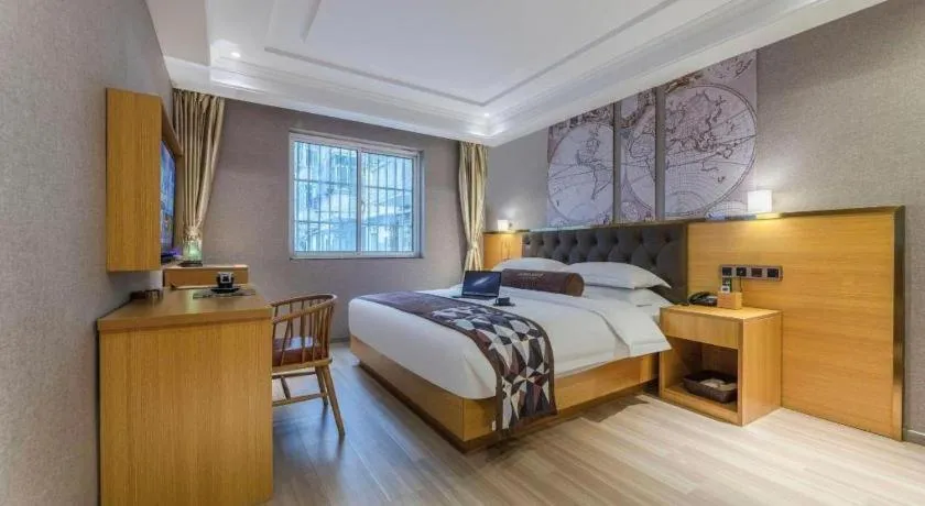 Bed in James Joyce Coffetel Hefei University of Technology