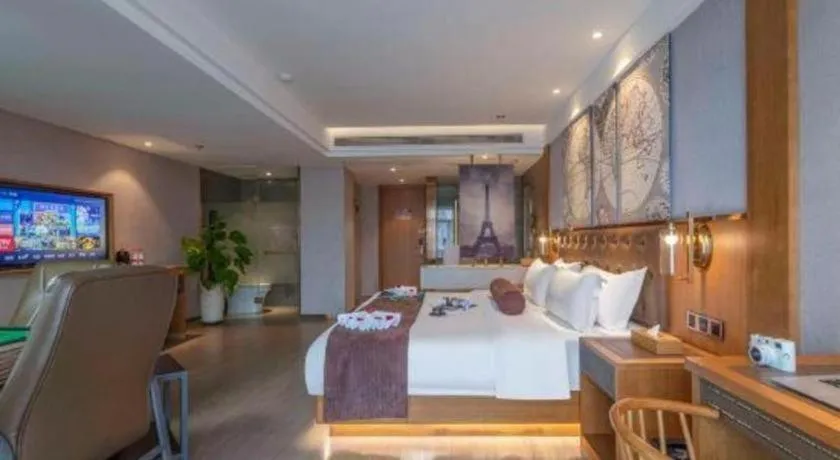 Bed in James Joyce Coffetel Hefei University of Technology