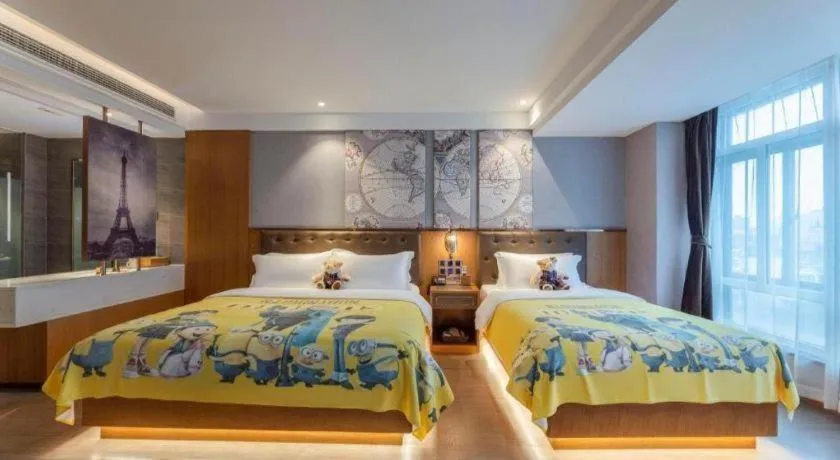 Bed in James Joyce Coffetel Hefei University of Technology