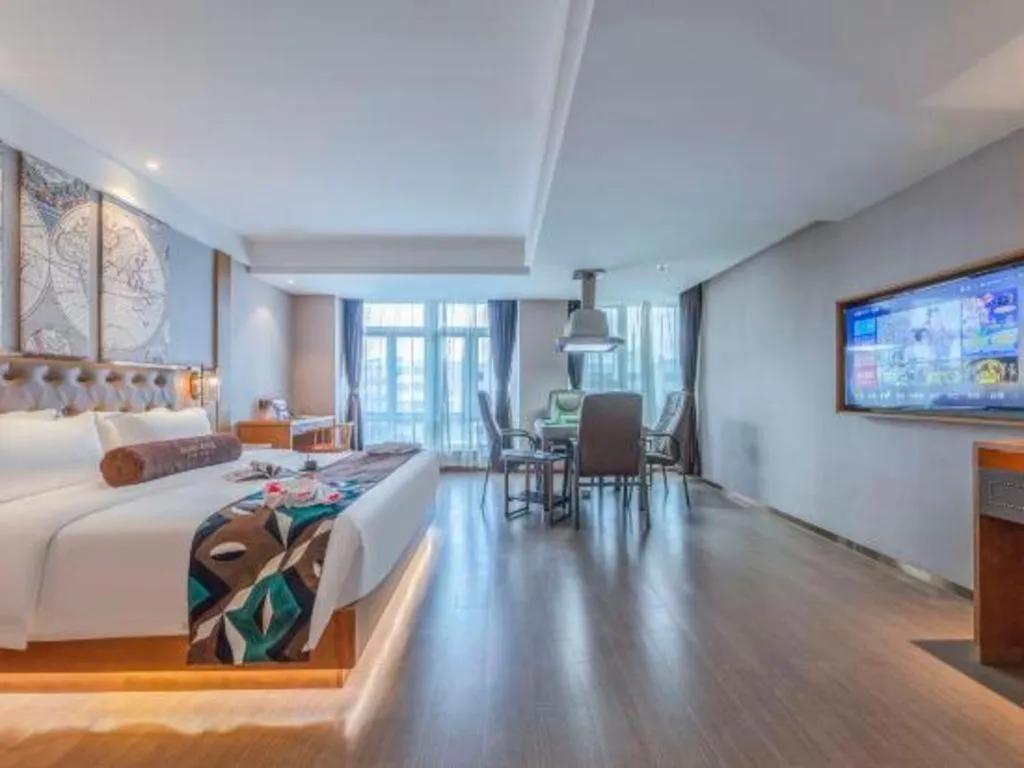 Bed in James Joyce Coffetel Hefei University of Technology