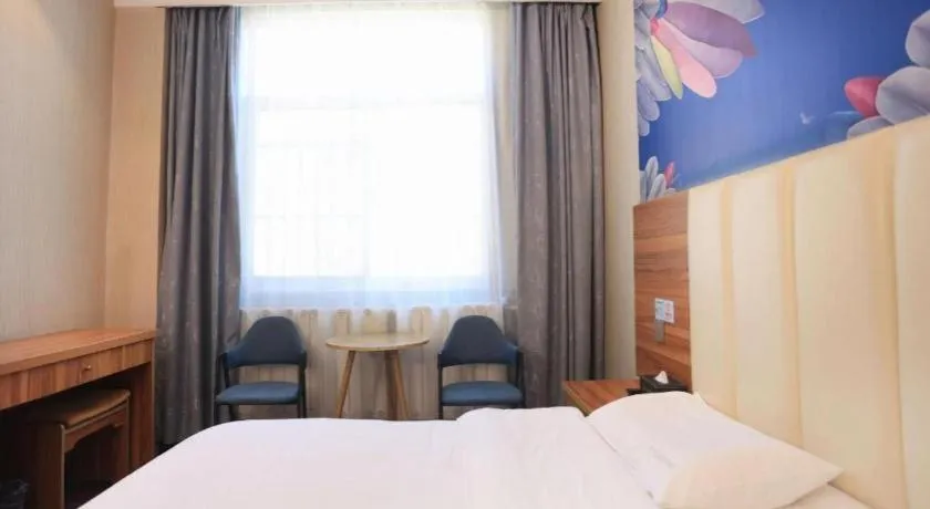 Bed in PAI Hotel Huayin Huashan Mountain Scenic Spot Ancient Street