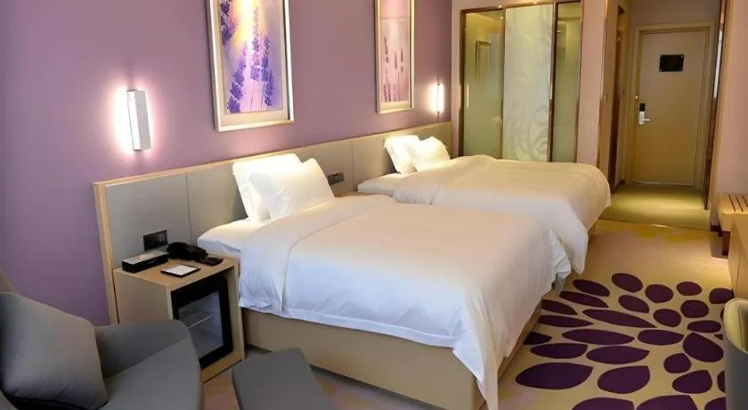 Bed in Lavande Hotel·Yichun Wanda, High Speed Railway Station