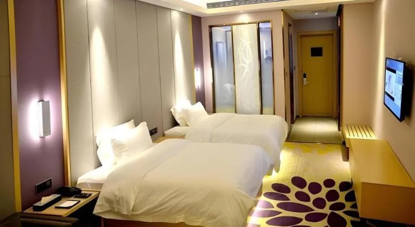 Bed in Lavande Hotel·Yichun Wanda, High Speed Railway Station