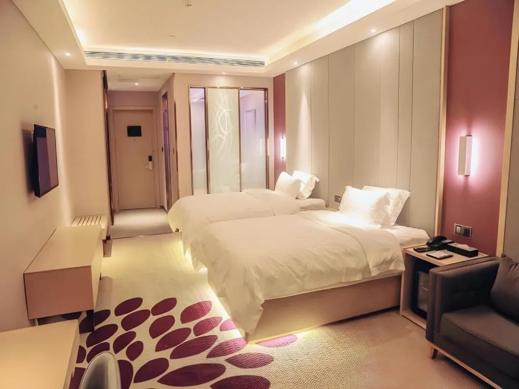 Bed in Lavande Hotel·Yichun Wanda, High Speed Railway Station
