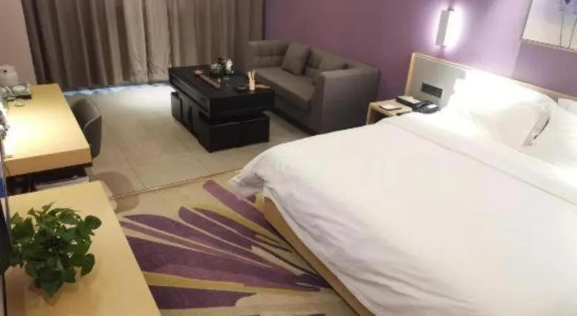 Bed in Lavande Hotel·Yichun Wanda, High Speed Railway Station