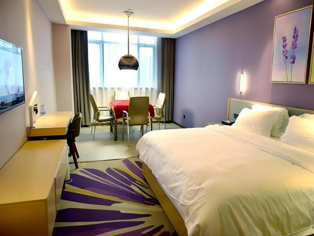 Bed in Lavande Hotel·Yichun Wanda, High Speed Railway Station