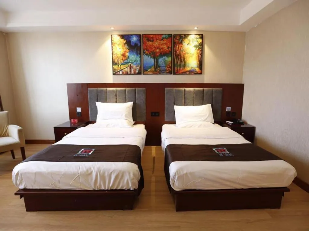 Bed in PAI Hotel·Changchun Jilin DaLu