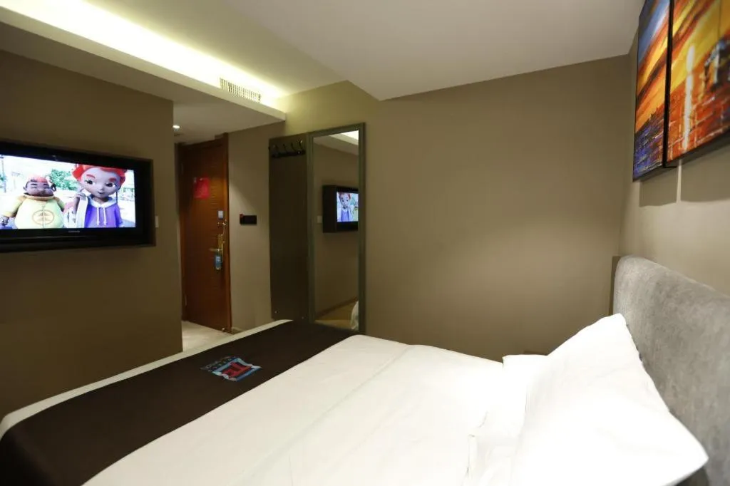 Bed in PAI Hotel·Changchun Jilin DaLu
