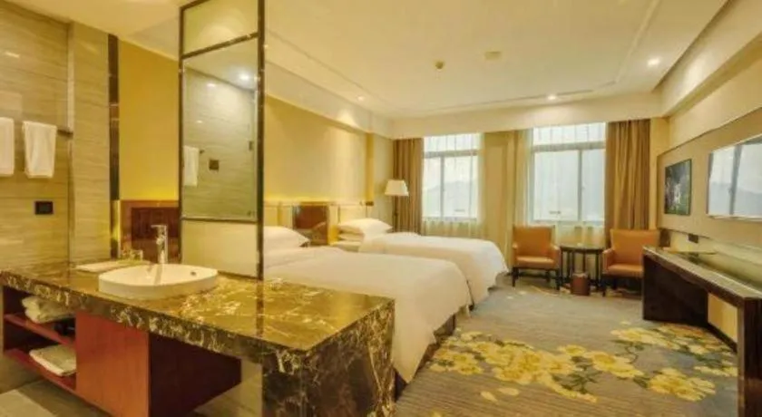 Bed in Vienna Classic Hotel Fujian Nanjing