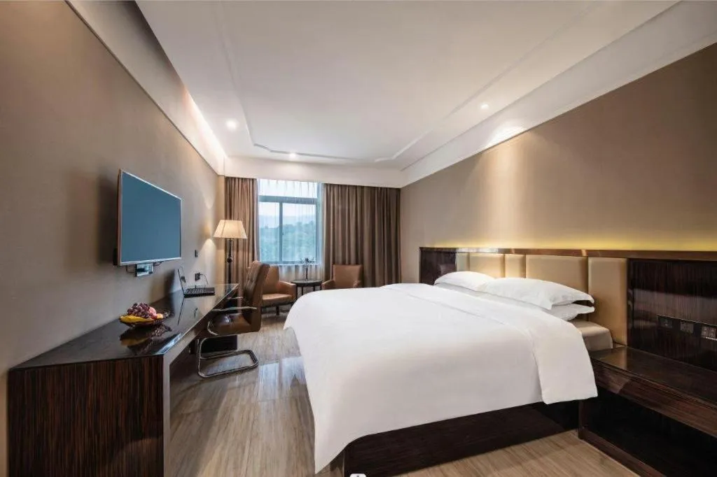 Bed in Vienna Classic Hotel Fujian Nanjing