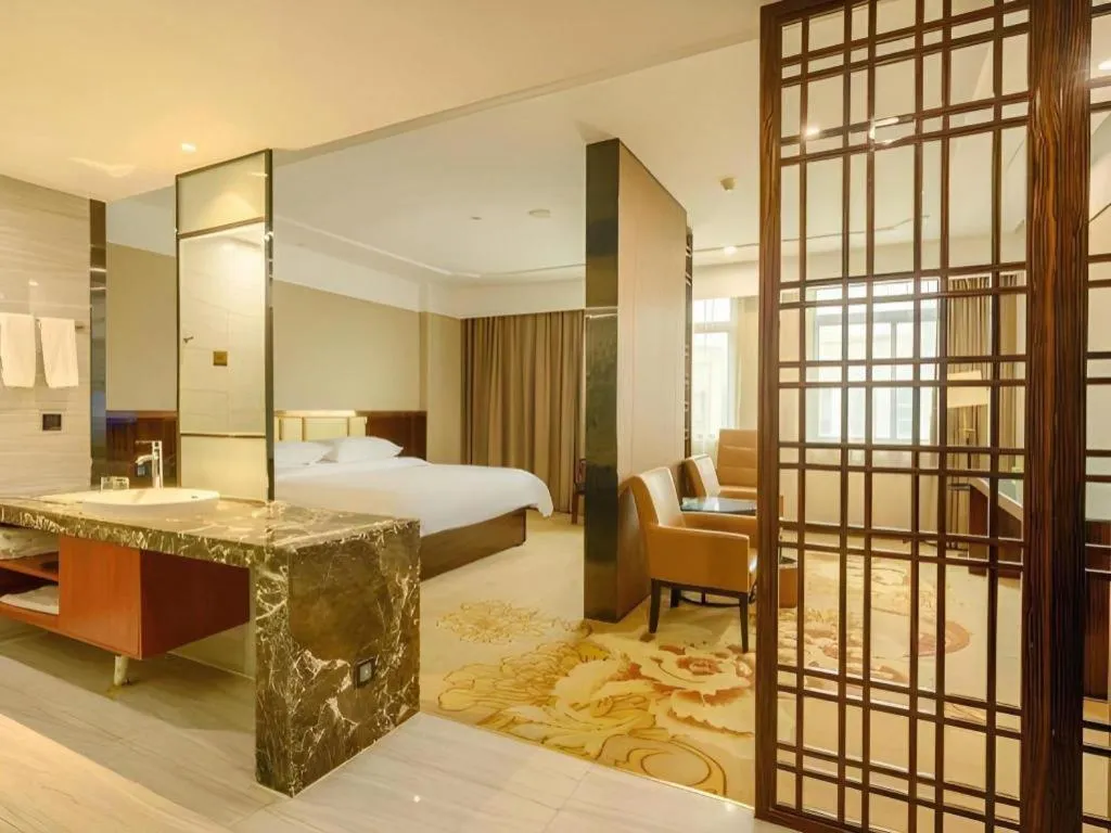 Bed in Vienna Classic Hotel Fujian Nanjing