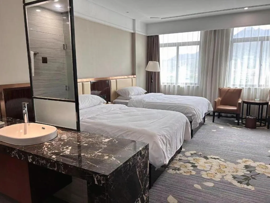 Bed in Vienna Classic Hotel Fujian Nanjing