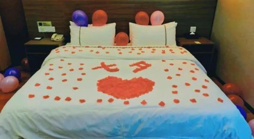 Bed in Jtour Inn Wuxi Meiyuan Kaiyuan Temple Metro