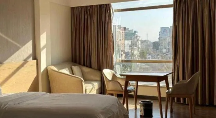 Bed in City Comfort Inn Guangzhou Panyu Qiaonan Aoyuan Plaza