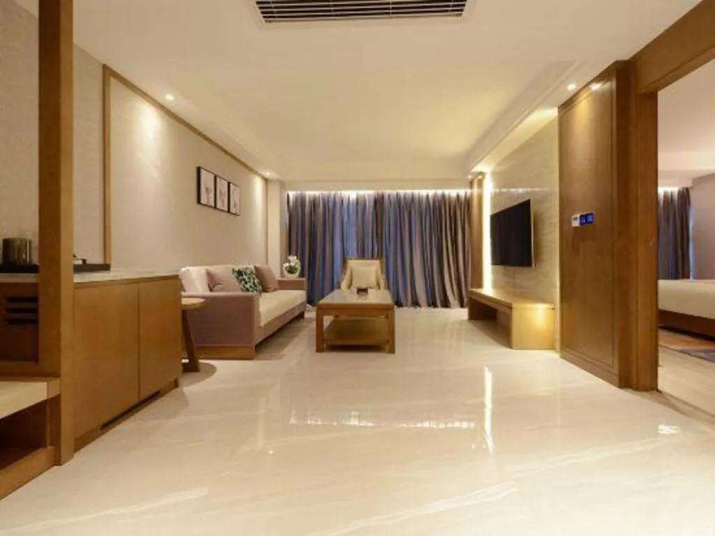 Bed in Borrman Hotel Guiyang Guanshanhu International Conference Center Metro Station